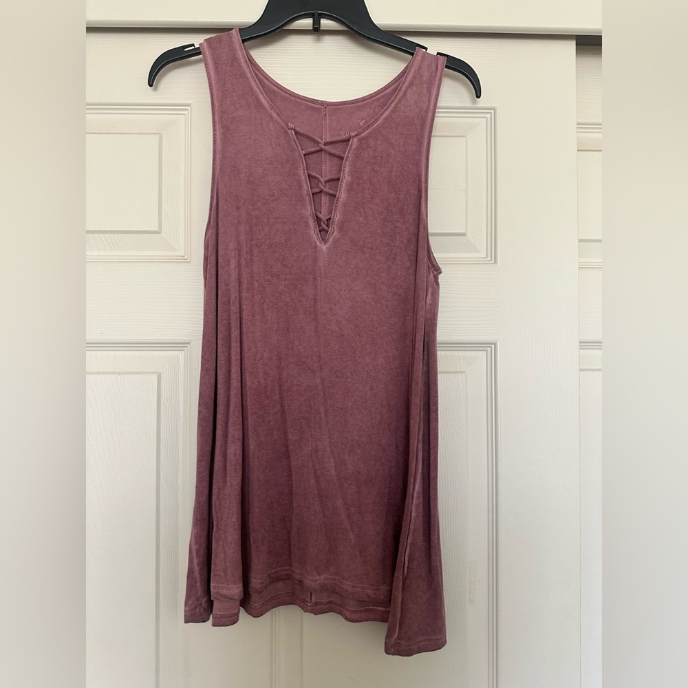 American Eagle Tank Top in Mauve